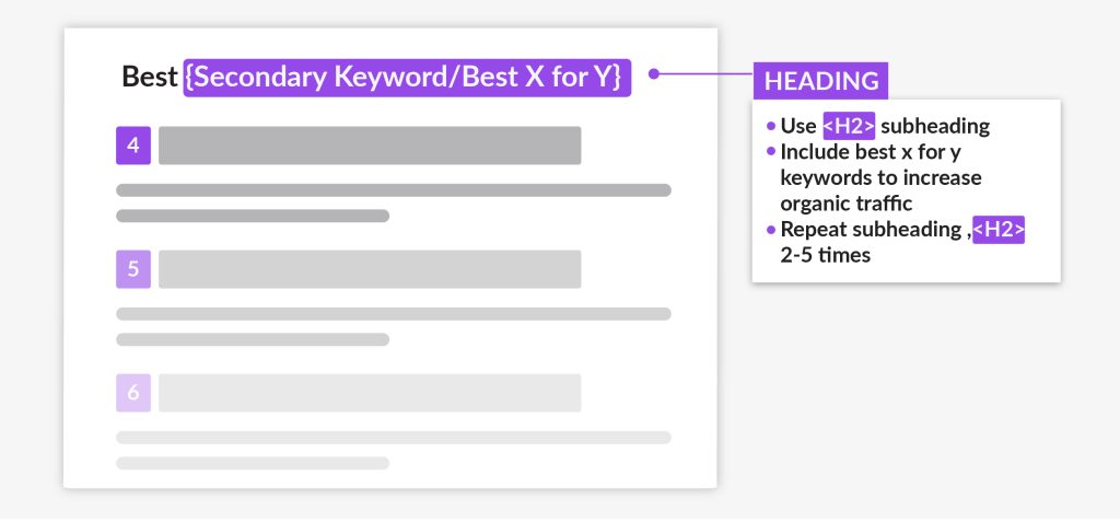 Product review best x for y parasite seo